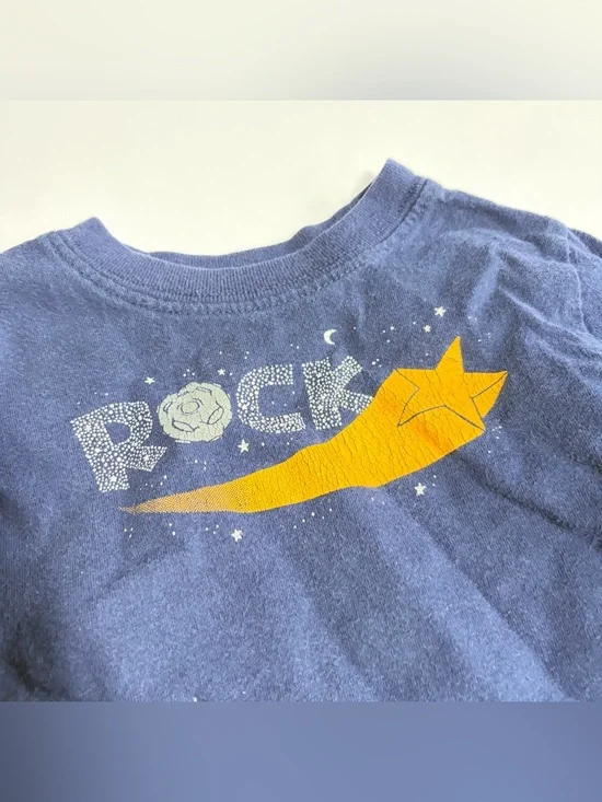 Bundle of Baby Shirts Tops Onesies Size 9 Months Carter’s Blue Fleece Winter - Picture 7 of 16